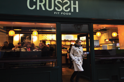Crussh Fit Food store, London